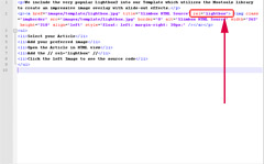 Slimbox HTML Source